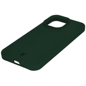 Kup Bizon Soft Case Apple iPhone 15 Pro Max verde închis - BIZ4962 - {ean13} - Sklep Home Screen
