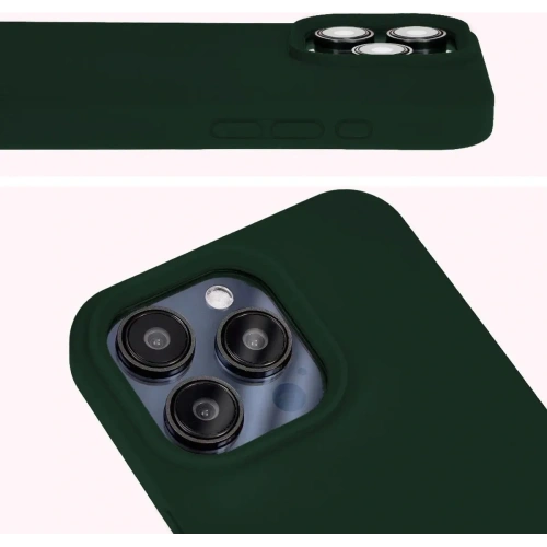 Kup Bizon Soft Case Apple iPhone 15 Pro Max dunkelgrün - BIZ4962 - {ean13} - Sklep Home Screen
