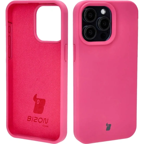 Kup Bizon Soft Case Apple iPhone 15 Pro Max fucsia - BIZ4963 - {ean13} - Sklep Home Screen