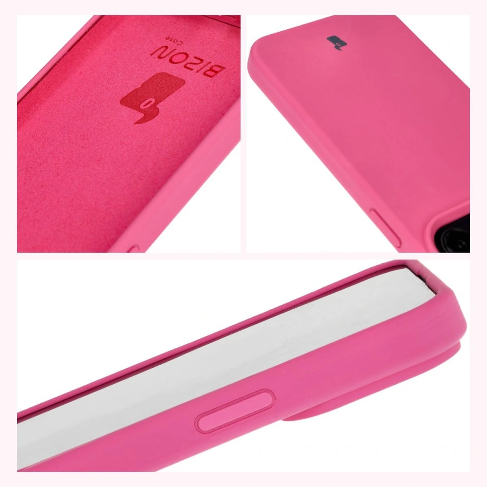 Etui silikonowe Bizon Soft Case do Apple iPhone 15 Pro Max fuksja