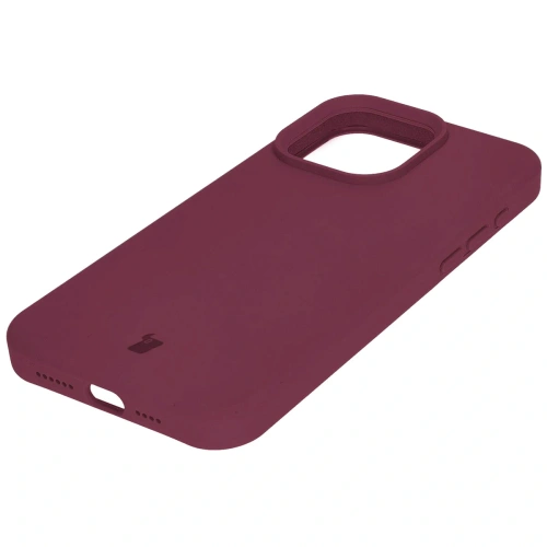 Kup Etui silikonowe Bizon Soft Case do Apple iPhone 15 Pro Max ciemnofioletowe - BIZ4964 - {ean13} - Sklep Home Screen