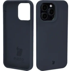 Kup Etui silikonowe Bizon Soft Case do Apple iPhone 15 Pro Max ciemnoniebieskie - BIZ4965 - {ean13} - Sklep Home Screen
