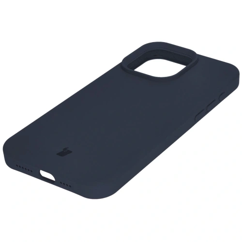 Kup Etui silikonowe Bizon Soft Case do Apple iPhone 15 Pro Max ciemnoniebieskie - BIZ4965 - {ean13} - Sklep Home Screen