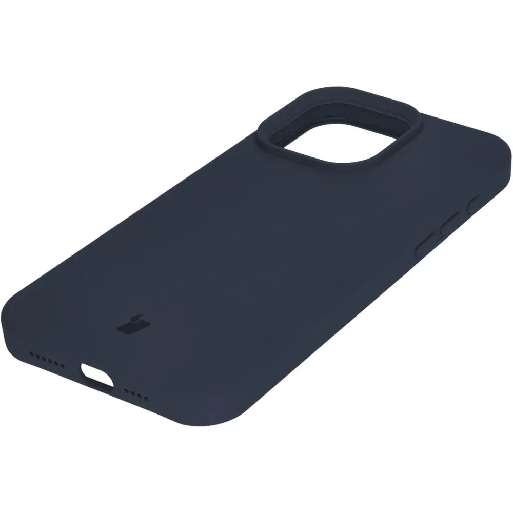 Etui silikonowe Bizon Soft Case do Apple iPhone 15 Pro Max ciemnoniebieskie