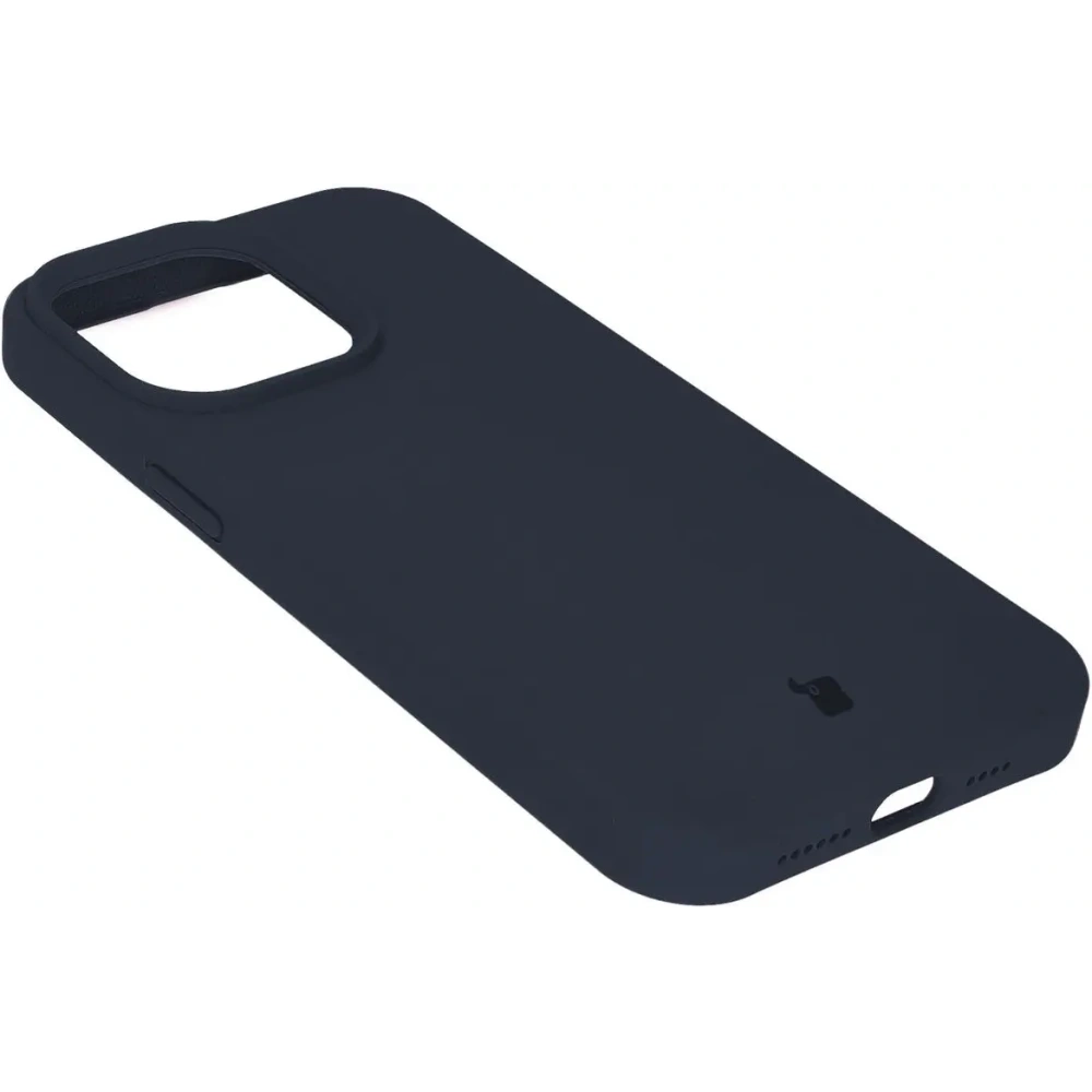 Etui silikonowe Bizon Soft Case do Apple iPhone 15 Pro Max ciemnoniebieskie