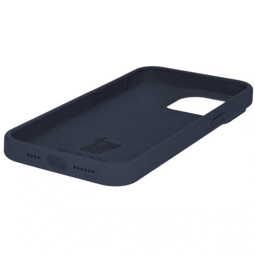 Kup Etui silikonowe Bizon Soft Case do Apple iPhone 15 Pro Max ciemnoniebieskie - BIZ4965 - {ean13} - Sklep Home Screen