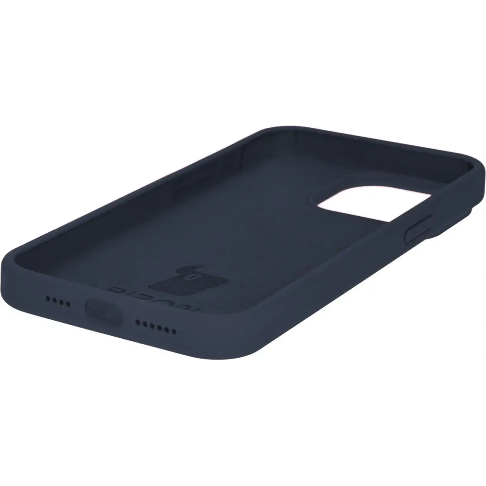 Etui silikonowe Bizon Soft Case do Apple iPhone 15 Pro Max ciemnoniebieskie