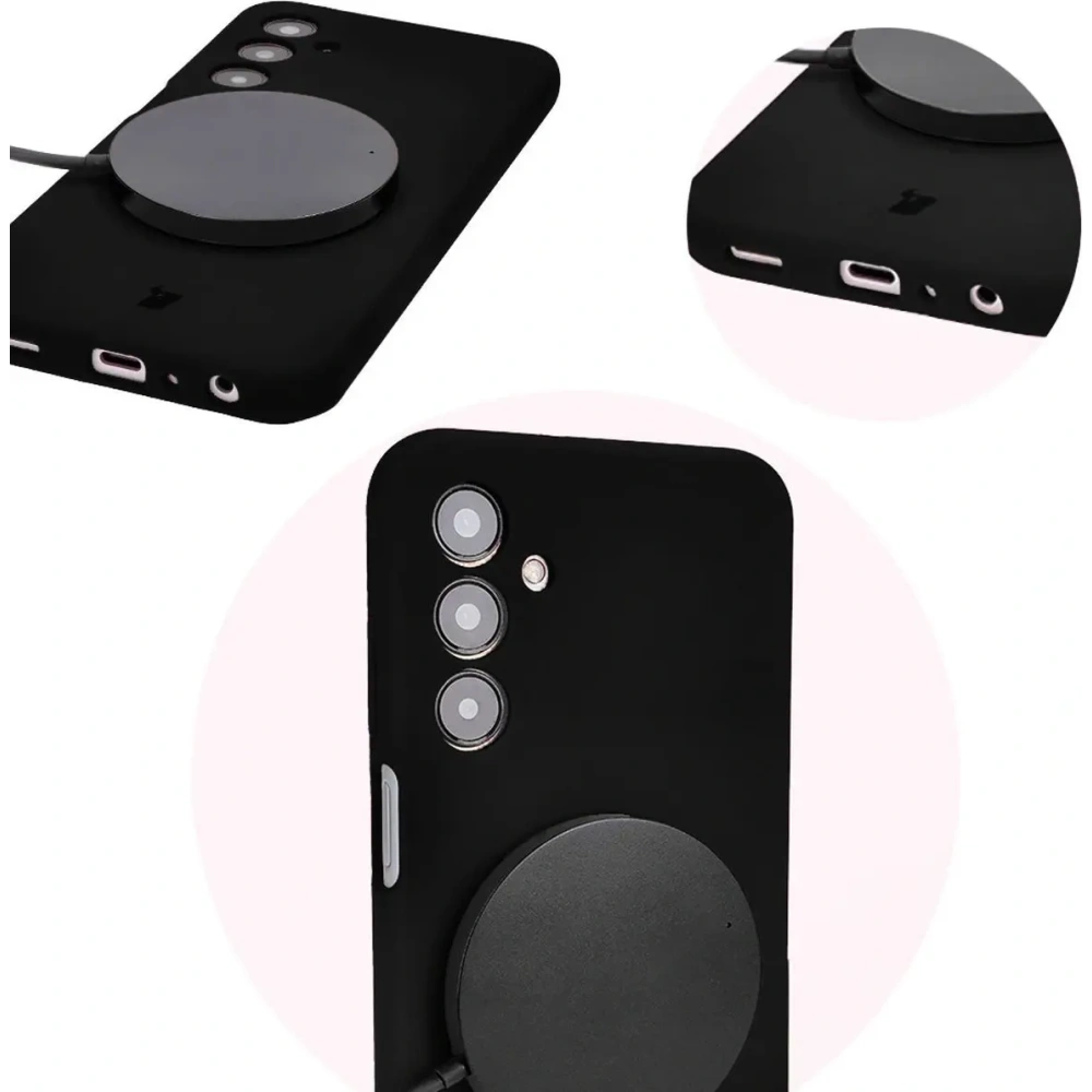 Etui silikonowe Bizon Soft Case do Samsung Galaxy A25 5G czarne