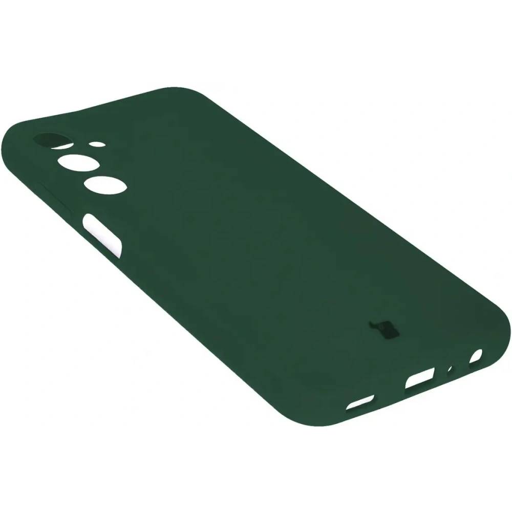 Etui silikonowe Bizon Soft Case do Samsung Galaxy A25 5G ciemnozielone