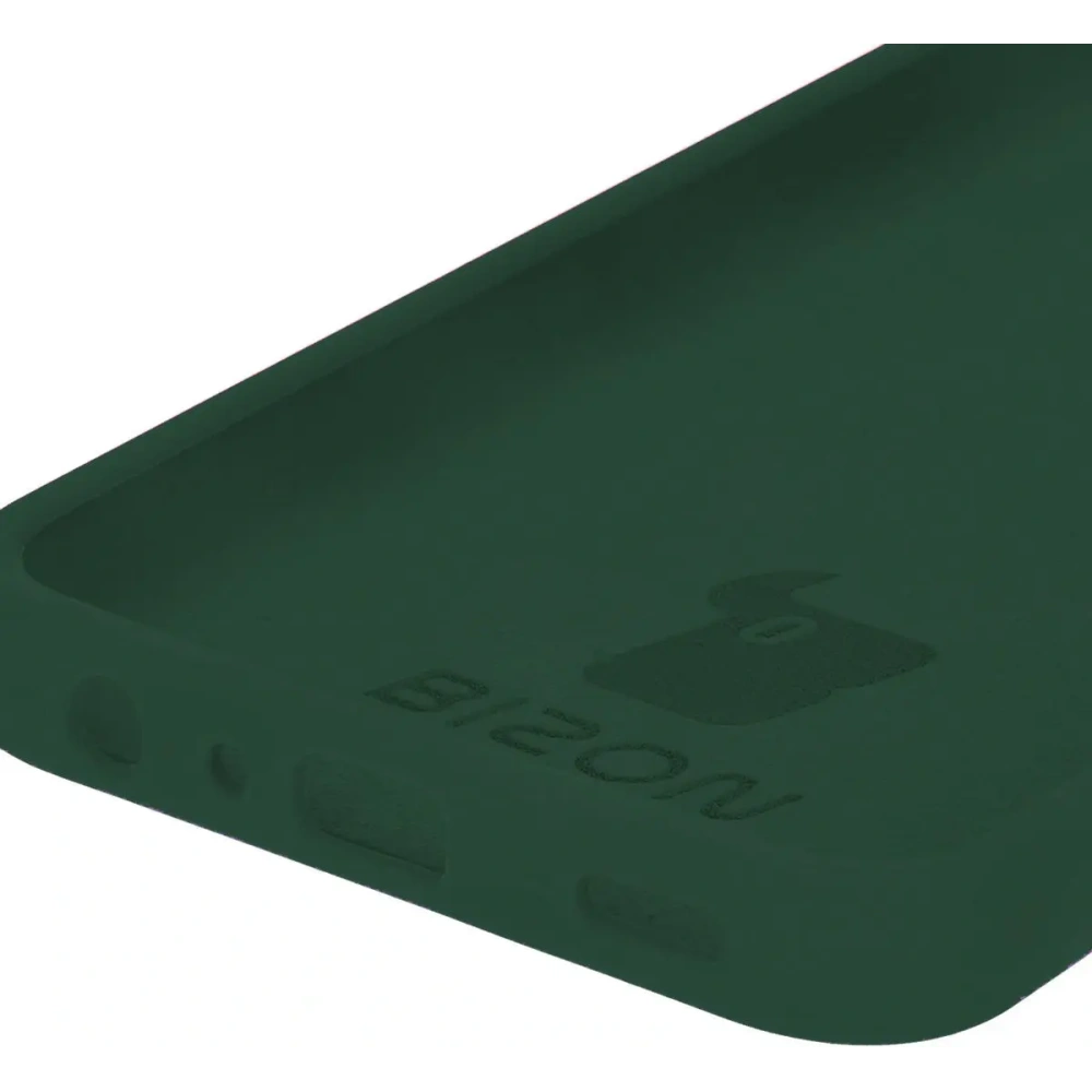 Etui silikonowe Bizon Soft Case do Samsung Galaxy A25 5G ciemnozielone