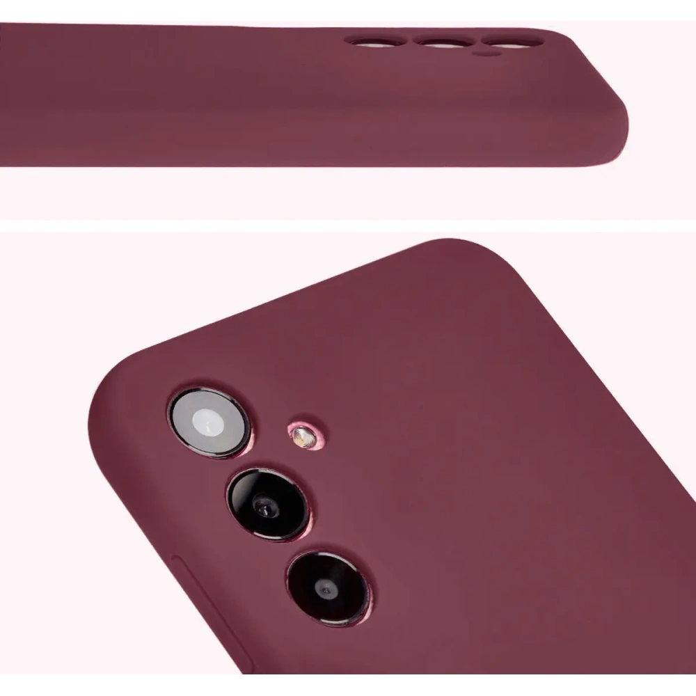 Etui silikonowe Bizon Soft Case do Samsung Galaxy A25 5G ciemnofioletowe