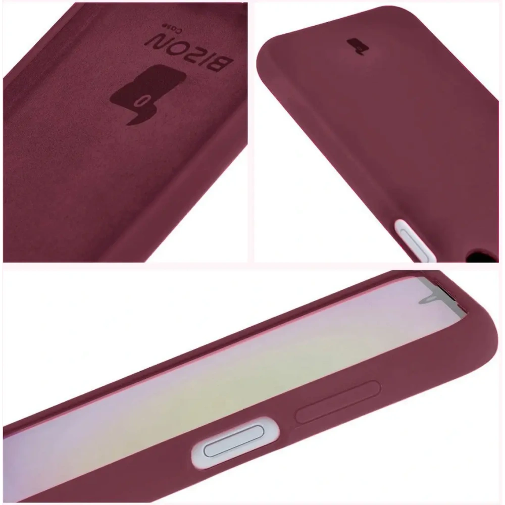 Etui silikonowe Bizon Soft Case do Samsung Galaxy A25 5G ciemnofioletowe