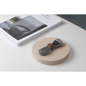 Kup Kabel Native Union Belt Cable USB-C do Lightning s koženým zapínáním 1,2m (zebra) - NTU023ZEB - {ean13} - Sklep Home Screen