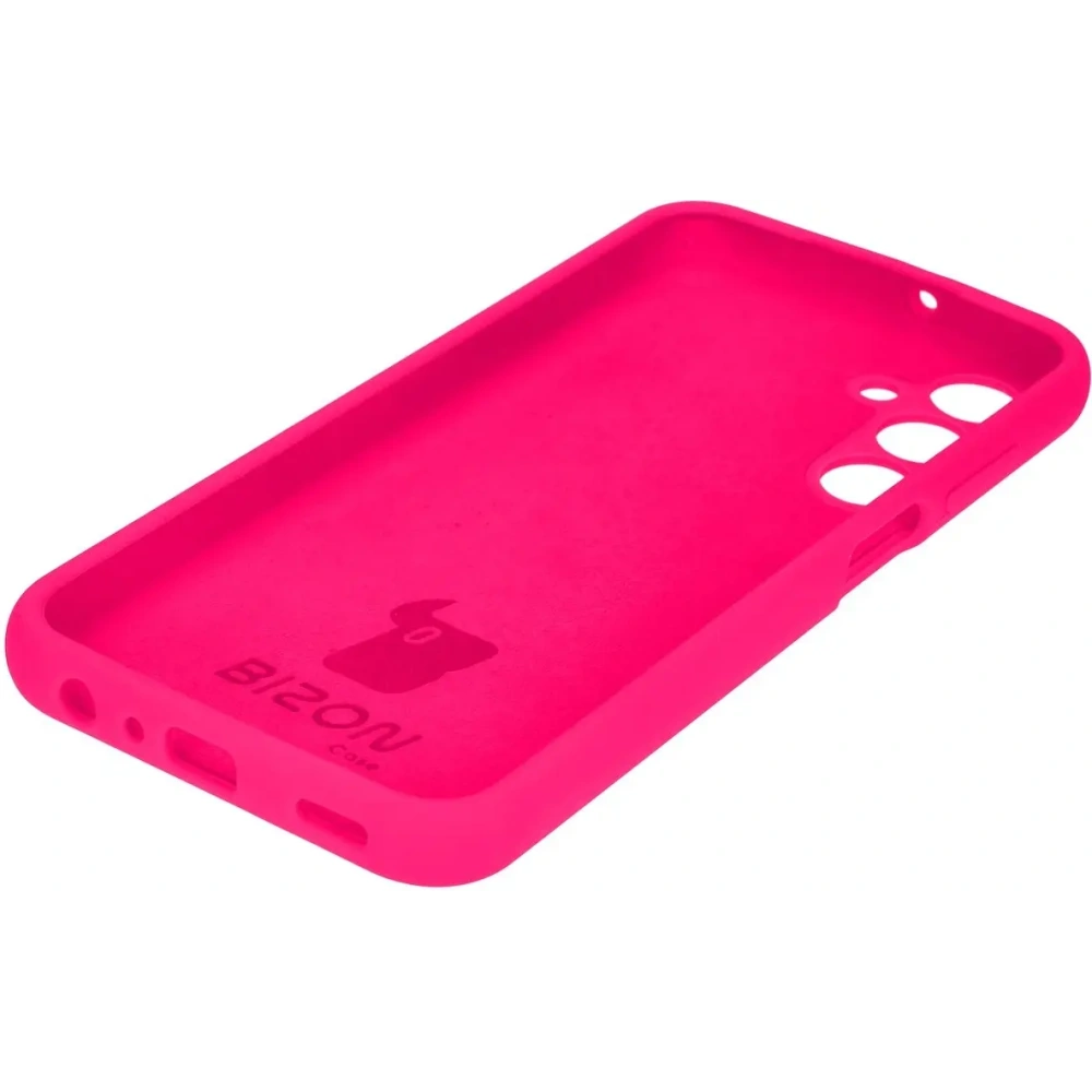 Etui silikonowe Bizon Soft Case do Samsung Galaxy A25 5G neonowo-różowe