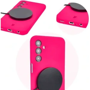 Kup Etui silikonowe Bizon Soft Case do Samsung Galaxy A25 5G neonowo-różowe - BIZ4969 - {ean13} - Sklep Home Screen