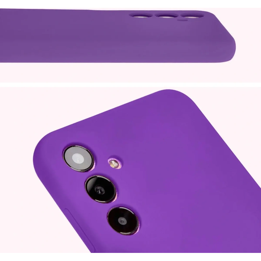 Etui silikonowe Bizon Soft Case do Samsung Galaxy A25 5G fioletowe