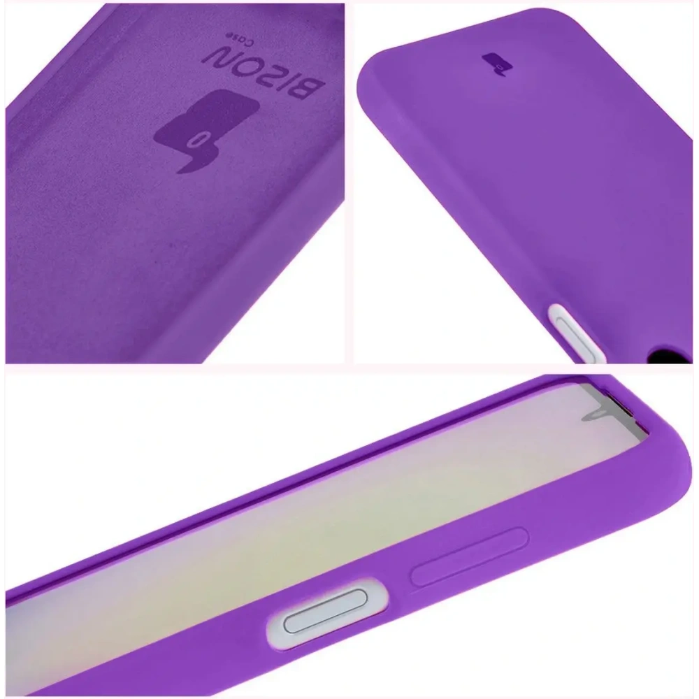 Etui silikonowe Bizon Soft Case do Samsung Galaxy A25 5G fioletowe