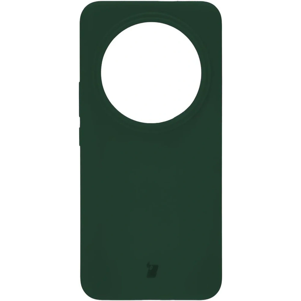 Etui silikonowe Bizon Soft Case do Xiaomi 14 Ultra ciemnozielone