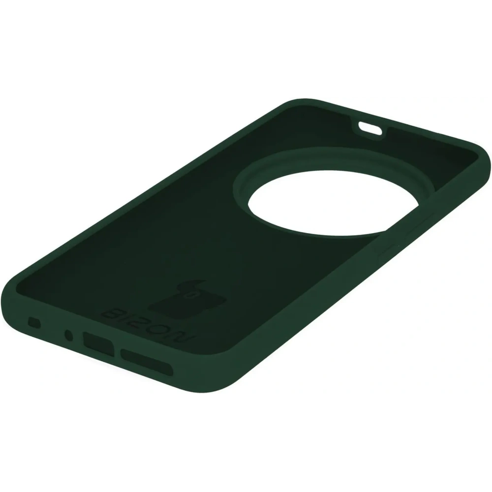 Etui silikonowe Bizon Soft Case do Xiaomi 14 Ultra ciemnozielone