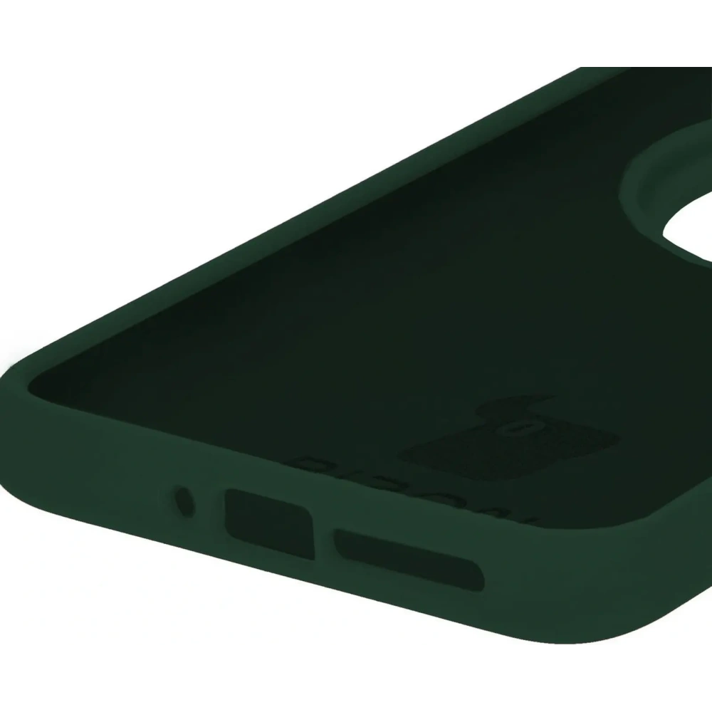 Etui silikonowe Bizon Soft Case do Xiaomi 14 Ultra ciemnozielone