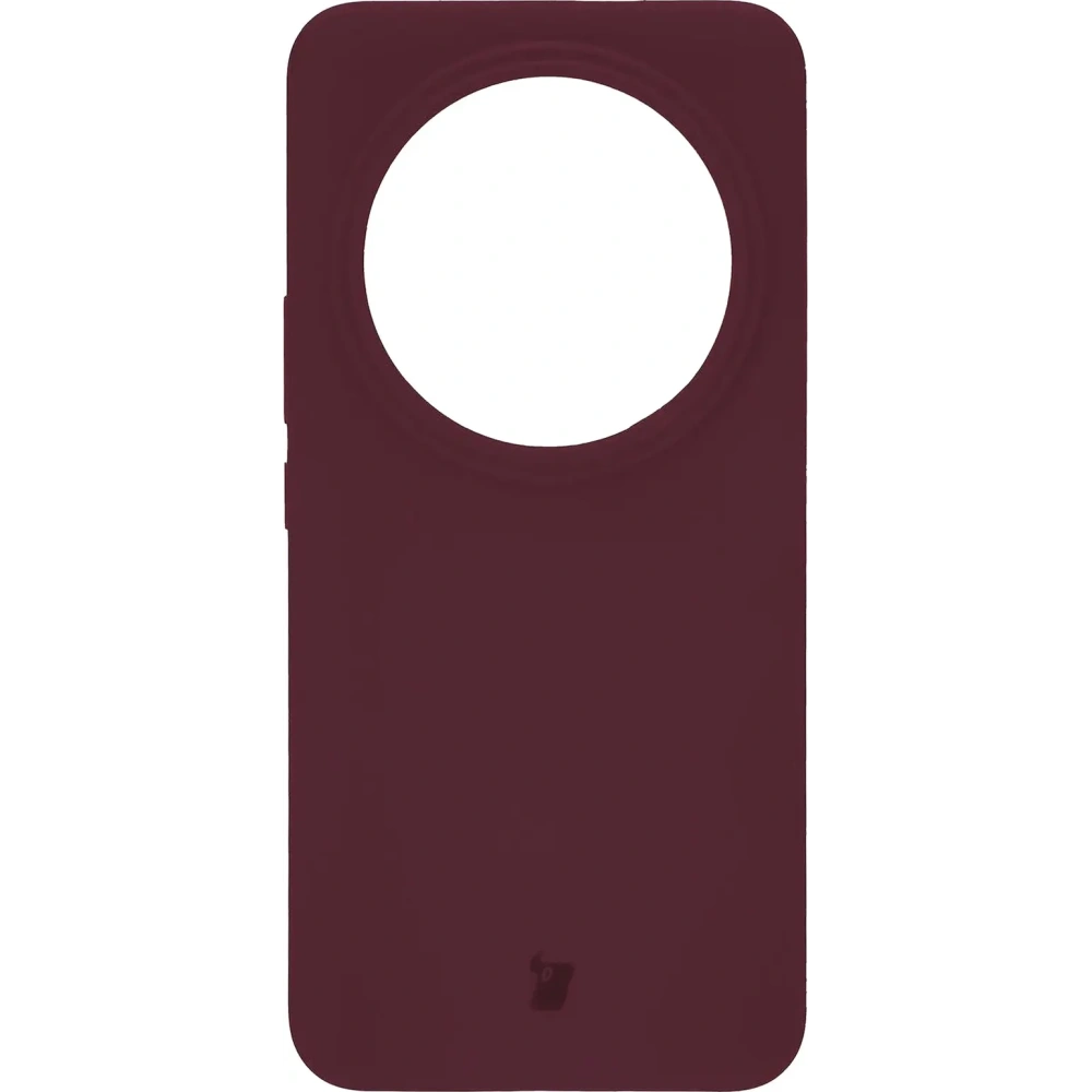 Etui silikonowe Bizon Soft Case do Xiaomi 14 Ultra ciemnofioletowe