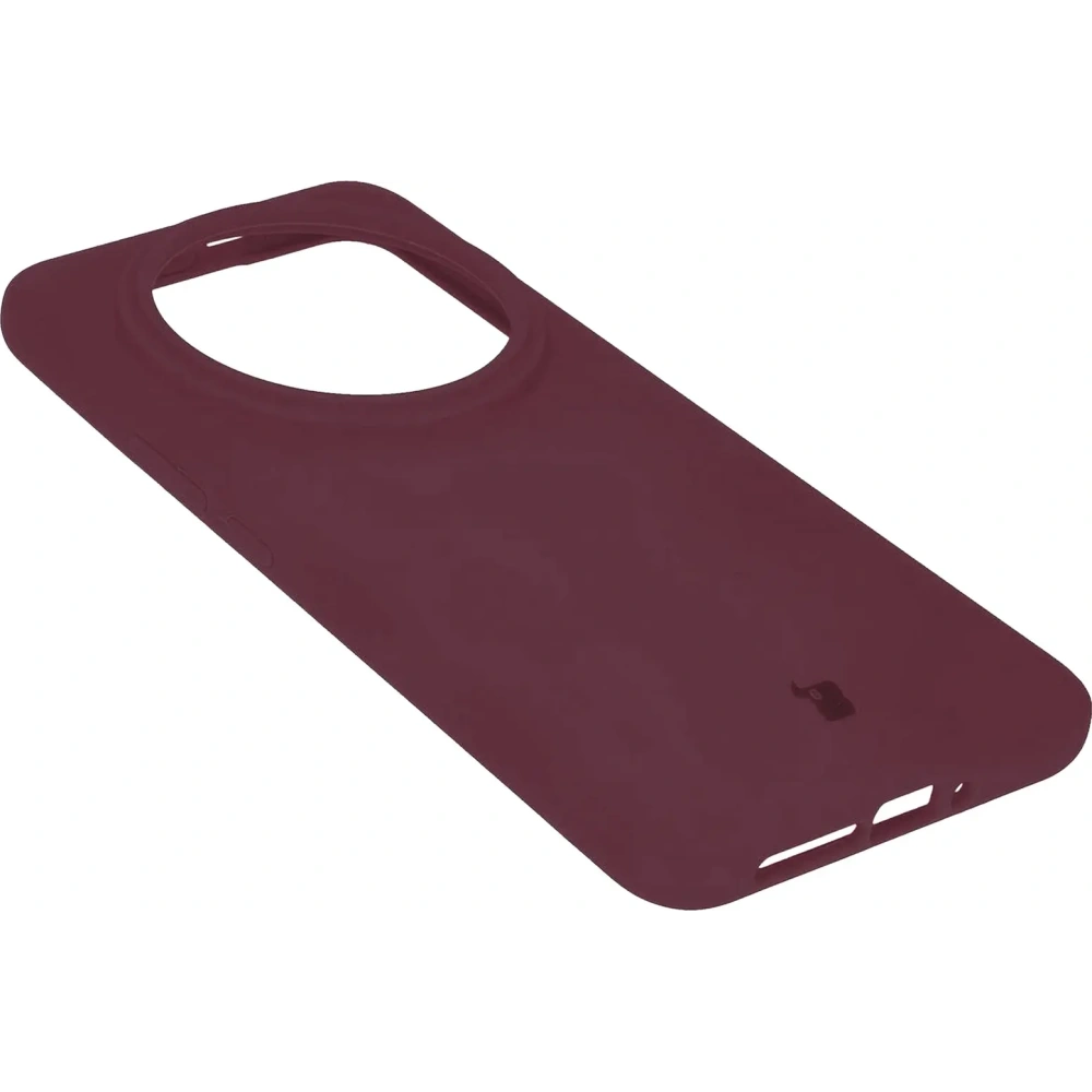 Etui silikonowe Bizon Soft Case do Xiaomi 14 Ultra ciemnofioletowe