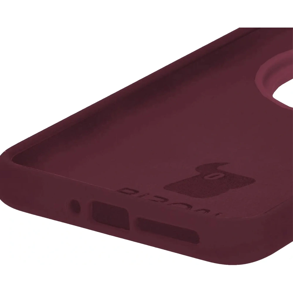 Etui silikonowe Bizon Soft Case do Xiaomi 14 Ultra ciemnofioletowe