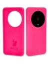 Etui silikonowe Bizon Soft Case do Xiaomi 14 Ultra neonowo-różowe
