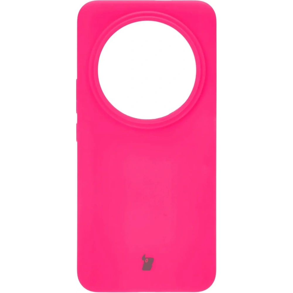Etui silikonowe Bizon Soft Case do Xiaomi 14 Ultra neonowo-różowe