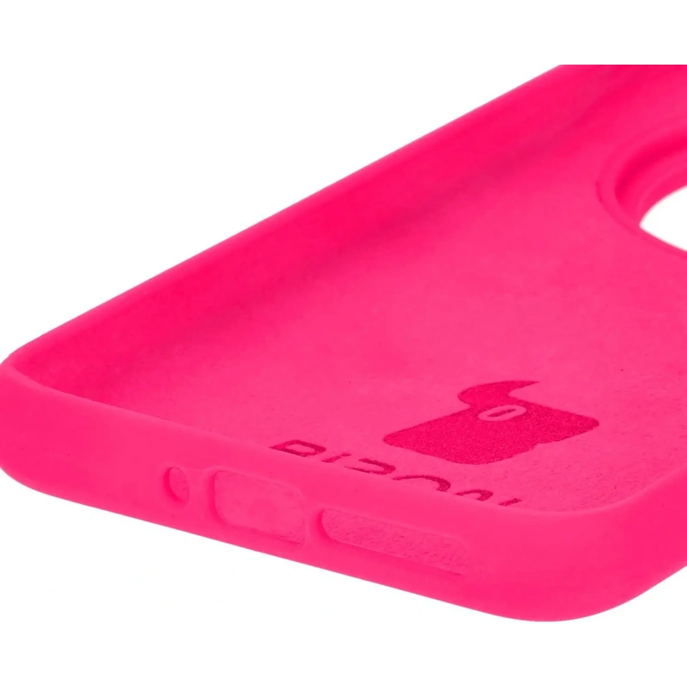 Etui silikonowe Bizon Soft Case do Xiaomi 14 Ultra neonowo-różowe