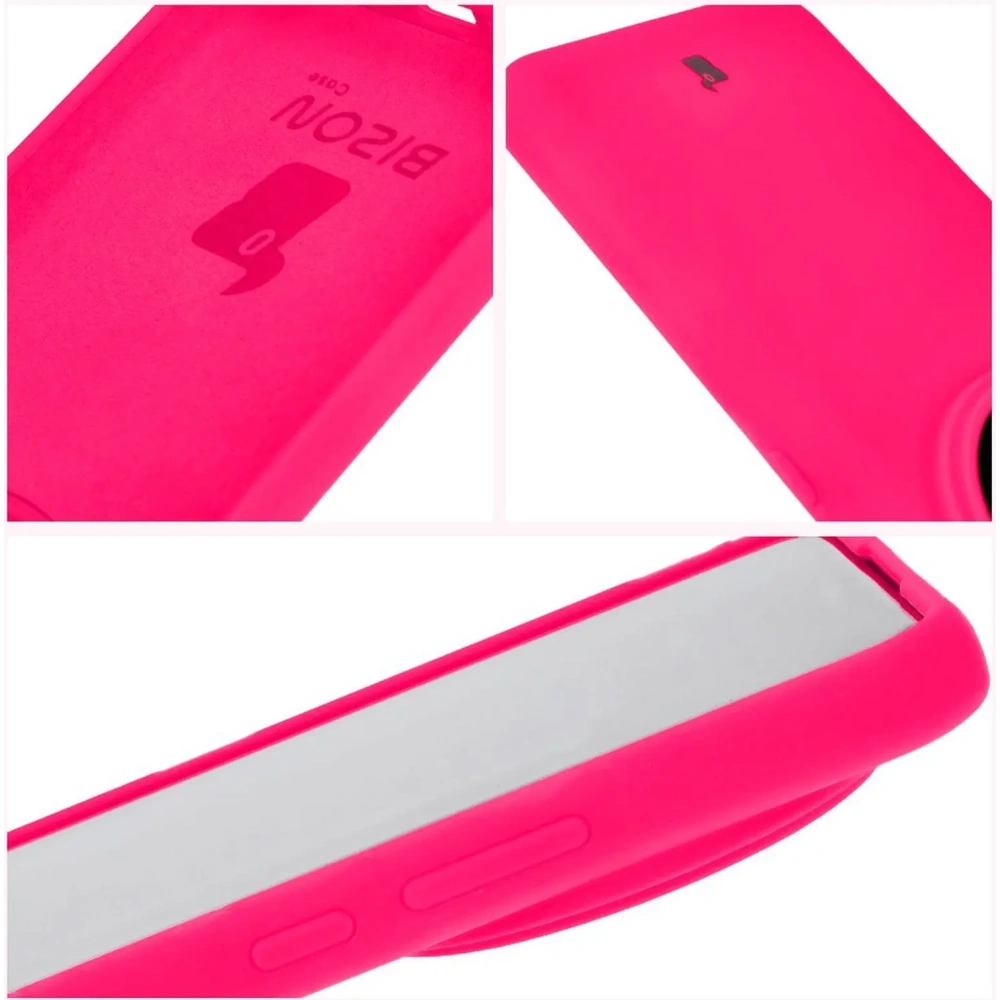 Etui silikonowe Bizon Soft Case do Xiaomi 14 Ultra neonowo-różowe