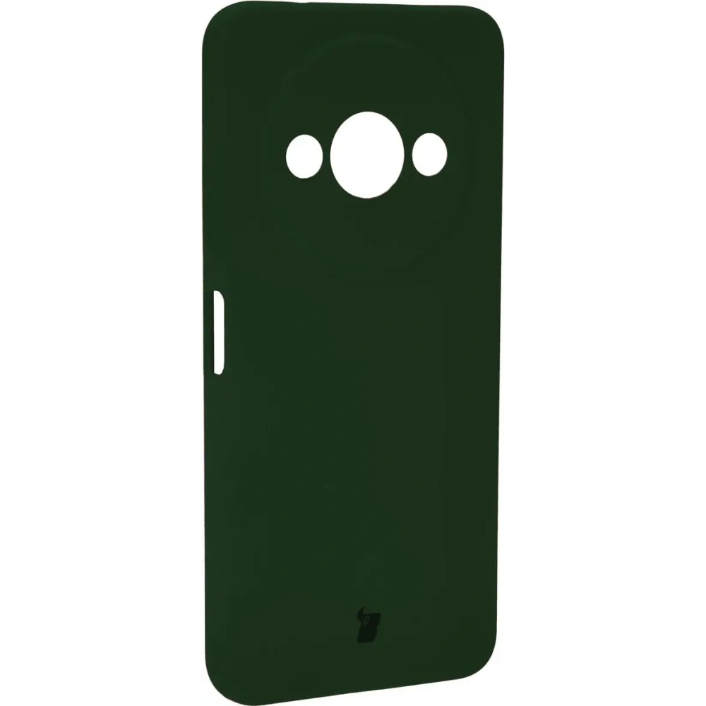 Etui silikonowe Bizon Soft Case do Xiaomi Redmi A3 4G ciemnozielone