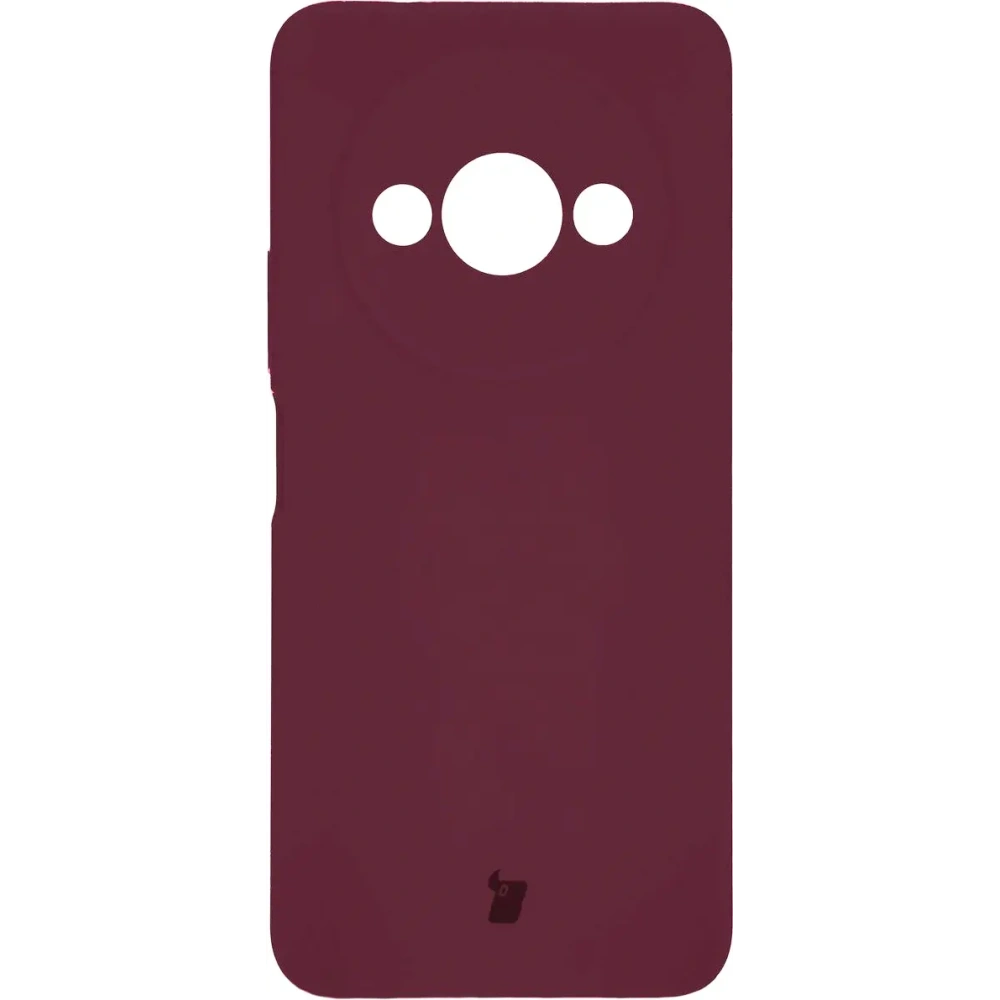 Etui silikonowe Bizon Soft Case do Xiaomi Redmi A3 4G ciemnofioletowe
