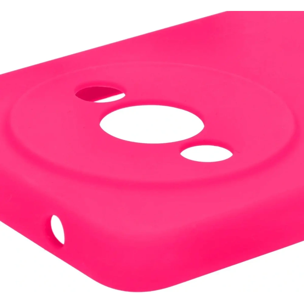 Etui silikonowe Bizon Soft Case do Xiaomi Redmi A3 4G neonowo-różowe