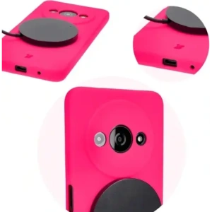 Kup Etui silikonowe Bizon Soft Case do Xiaomi Redmi A3 4G neonowo-różowe - BIZ5550 - {ean13} - Sklep Home Screen