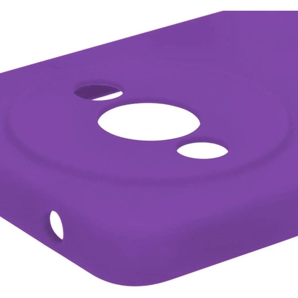 Etui silikonowe Bizon Soft Case do Xiaomi Redmi A3 4G fioletowe