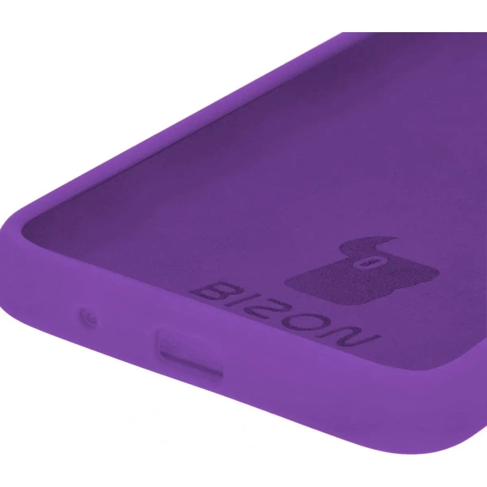 Etui silikonowe Bizon Soft Case do Xiaomi Redmi A3 4G fioletowe