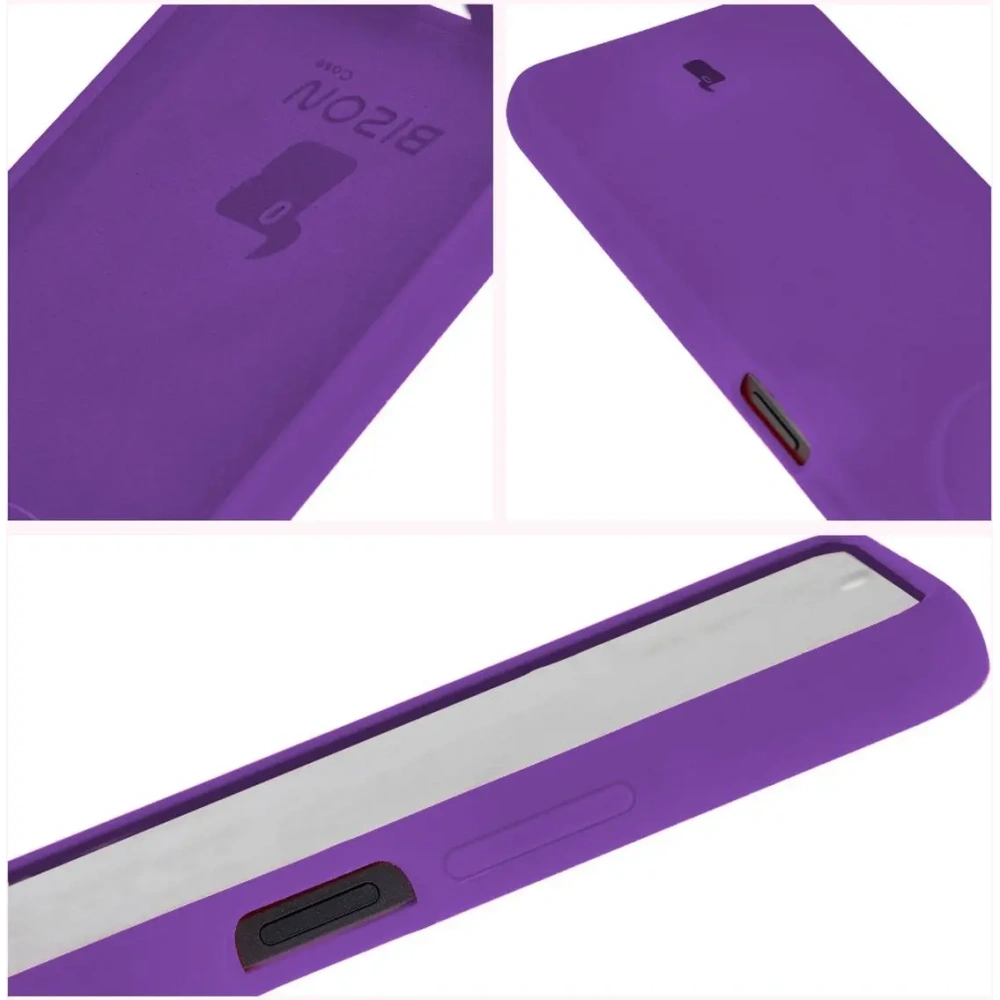 Etui silikonowe Bizon Soft Case do Xiaomi Redmi A3 4G fioletowe
