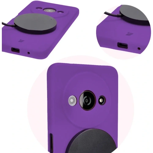 Kup Bizon Soft Case Xiaomi Redmi A3 4G lila - BIZ4980 - {ean13} - Sklep Home Screen