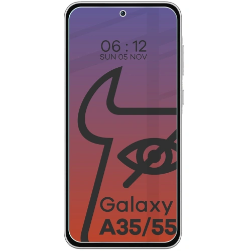 Buy Bizon Glass Clear Shadow Samsung Galaxy A35 / A55 5G tinted - BIZ5552 - {ean13} - Home Screen Store Europe