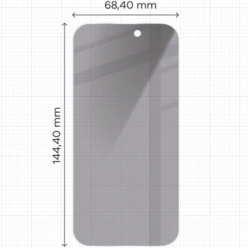 Kup Prywatyzujące szkło hartowane Bizon Glass Clear Shadow do Apple iPhone 14 Pro przyciemniane - BIZ5553 - {ean13} - Sklep Home Screen