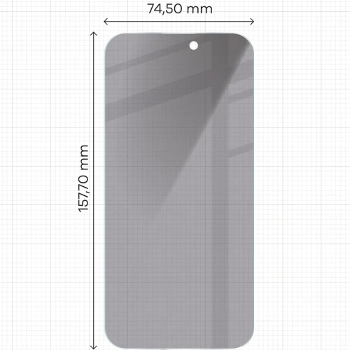 Kup Bizon Glass Clear Shadow Apple iPhone 14 Pro Max getönt - BIZ5554 - {ean13} - Sklep Home Screen