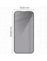 Buy Bizon Glass Edge Shadow Apple iPhone 15 Pro tinted with a black frame - BIZ5556 - {ean13} - Home Screen Store Europe
