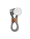 Native Union Apple Gürtelkabel Uhr mit Lederschließe 1,2m (Zebra)