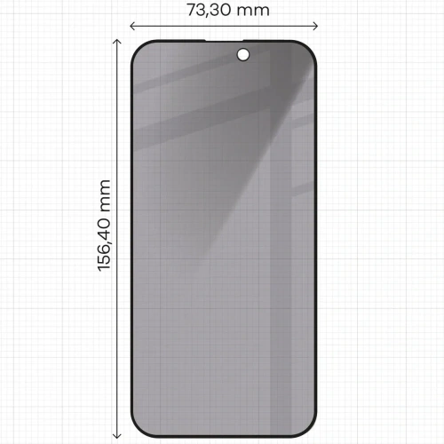 Kup Prywatyzujące szkło hartowane Bizon Glass Edge Shadow do Apple iPhone 15 Pro Max przyciemniane z czarną ramką - BIZ4986 - {ean13} - Sklep Home Screen