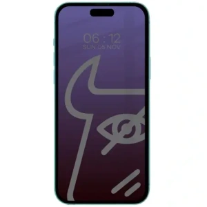 Kup Prywatyzujące szkło hartowane Bizon Glass Edge Shadow do Apple iPhone 15 Pro Max przyciemniane z czarną ramką - BIZ4986 - {ean13} - Sklep Home Screen