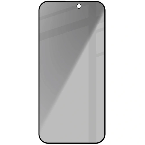 Kup Prywatyzujące szkło hartowane Bizon Glass Edge Shadow do Apple iPhone 15 Pro Max przyciemniane z czarną ramką - BIZ4986 - {ean13} - Sklep Home Screen