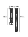 Kup Pasek Bizon Strap Watch Silicone do Huawei Band 9 / Band 8 černý - BIZ4990 - {ean13} - Sklep Home Screen
