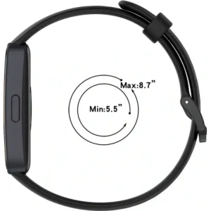 Kup Bizon szíjas óra szilikon Huawei Band 9 / Band 8 fekete - BIZ4990 - {ean13} - Sklep Home Screen
