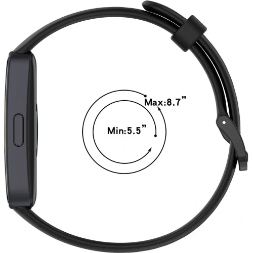 Kup Bizon szíjas óra szilikon Huawei Band 9 / Band 8 fekete - BIZ4990 - {ean13} - Sklep Home Screen